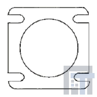 HD10-6-GKT Автомобильные разъемы SZ 6 GASKET RECEPTACLE