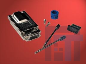 10013923-104 Соединители для ввода/вывода 4X Plug Kit - Thumbscrew, 8 Signal Pairs