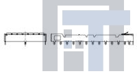 1367610-1 Соединители для ввода/вывода Press Fit Guide Assy X2 Standard