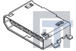 171982-0142 Соединители для ввода/вывода NanoPtich RA Rec MsX SMT 42Ckt No Cap