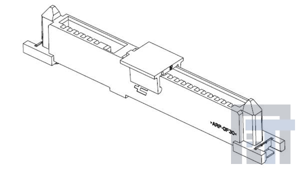 1735284-3 Соединители для ввода/вывода SATA BACKPLANE RECPT VERTICAL SMT