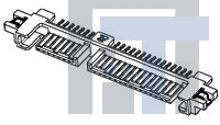 1735783-2 Соединители для ввода/вывода Assembly, Slimlite SATA Plug,15+7P,SMT