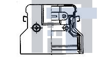 174545-1 Соединители для ввода/вывода BACKSHELL .050 50P