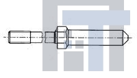 177734-3 Соединители для ввода/вывода DOCKING CONN GUIDE PIN