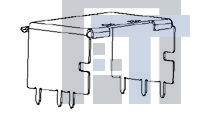 1888021-8 Соединители для ввода/вывода recpt ra 36pos press fit