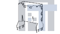 1888413-4 Соединители для ввода/вывода SHIELD ASSM RECVERT 36 POS THRU HOLE SFF
