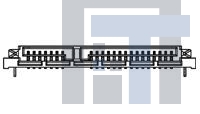 2023246-2 Соединители для ввода/вывода ASS'Y SATA REC. R/A SMT TYPE 3.45H