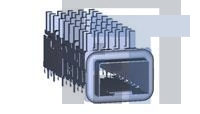 2057085-2 Соединители для ввода/вывода SFP+ 1x1 Enhanced Gasket Press-fit