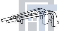 2057500-1 Соединители для ввода/вывода Light Pipe Ganged SFP+