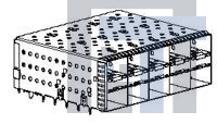 2132403-8 Соединители для ввода/вывода 2X5 SFP+ w/Sprgs No LP Sn