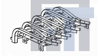 2170168-1 Соединители для ввода/вывода Light Pipe Assembly, Angled, 1x4, SFP