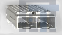 2198230-3 Соединители для ввода/вывода SFP+ Enhanced 1x2 Networking Heatsink