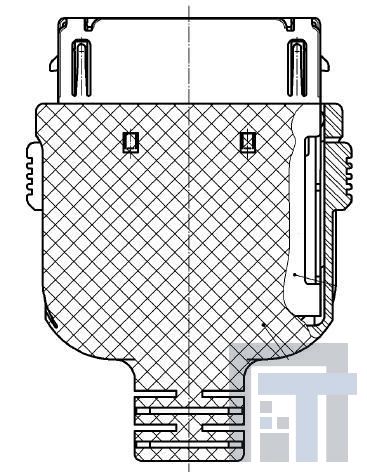 3840-B-18P Соединители для ввода/вывода 18P RCPT HI-DURABLE ROBUST INTERFACE CON