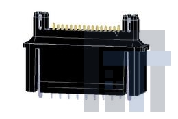 45593-1600 Соединители для ввода/вывода HANDYLINK PLUG 16P PCB Mount