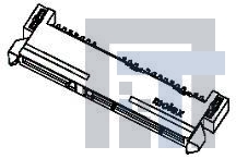 47018-2000 Соединители для ввода/вывода 22P R/A SMT RCPT SERIAL ATA