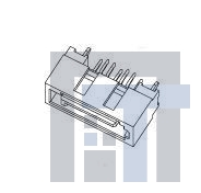 47155-4001 Соединители для ввода/вывода HIGH SPEED CONN 1.27 VERT DIP SOLDERTAIL