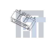 47155-4031 Соединители для ввода/вывода HIGH SPEED CONN 1.27 VERT DIP SOLDERTAIL