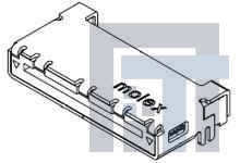 49045-0011 Соединители для ввода/вывода Receptacle Ass'y 0.5 0.5 Shutter I/O 24p.