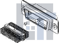 51-24-1020 Соединители для ввода/вывода 1.27mm LFH Mtx 50 Rc 0 Rcpt Cbl Kit 40Ckt