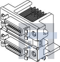 52822-4079 Соединители для ввода/вывода 1.27 I/O Rec Dual As 27 I/O Rec Dual Assy