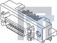 52986-2069 Соединители для ввода/вывода 1.27 I/O RecRA NutIn Metal/L DipAssy20Ckt