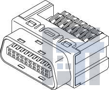 54306-2019 Соединители для ввода/вывода 1.27 I/O Plg Sub Hsg Assy SolderType20Ckt