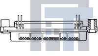 552235-1 Соединители для ввода/вывода RECPT 36P SCREW/BAIL vertical mount