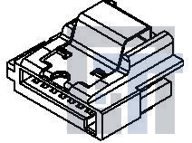 67489-0005 Соединители для ввода/вывода 7Ckt R/A Signal w/latch