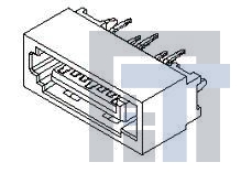 67800-7001 Соединители для ввода/вывода 7P VERT HDR W/LATCH SERIAL ATA