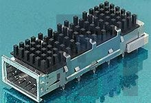 74736-0212 Соединители для ввода/вывода XFP cage w/SAN pin AN pin fin heat sink