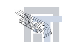 74754-0011 Соединители для ввода/вывода SFP+ 1x Light Pipe C Cover Assy Back-Top