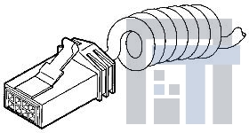 91481-471LF Соединители для ввода/вывода 1x4 Cable Plug Connector Kit