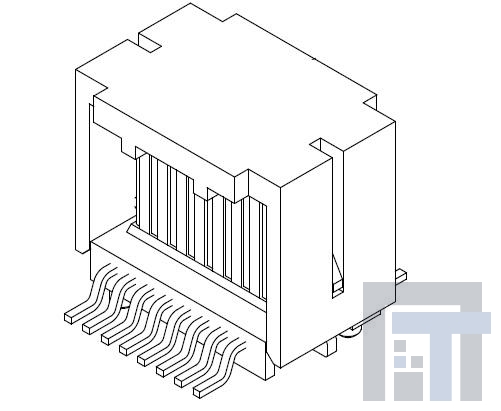 CNU010P-016-0001 Соединители для ввода/вывода 16 P 0.4MM MALE BOARD TO BOARD