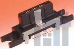 ST80X-18S(50) Соединители для ввода/вывода 18P CRADLE PLUG VERT SMT SHIELDED