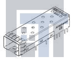 U77A16131001 Соединители для ввода/вывода SFP PLUS 3.2MM 1X1 CAGE METAL SLDR TAIL