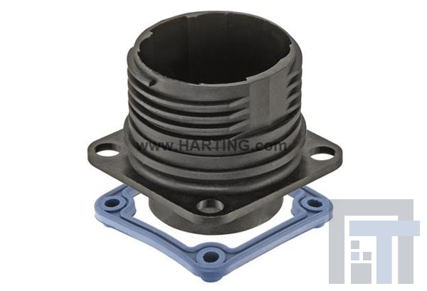 09155030301 Сверхмощные разъемы питания HAN F+B HOUSING BULKHEAD MNT-STRT