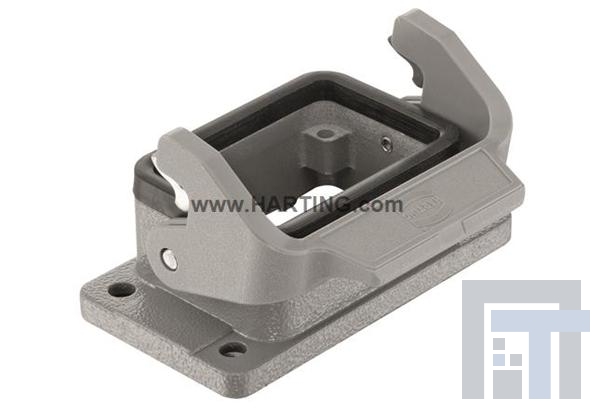 09300061301 Сверхмощные разъемы питания Han 6B-Base Panel 1 Lever IP67