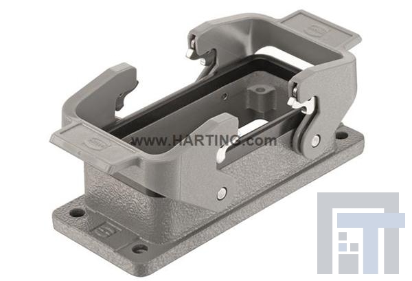 09300161301 Сверхмощные разъемы питания Han 16B-Base Panel 2 Levers IP67