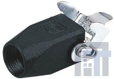 09370031750 Сверхмощные разъемы питания CABLE TO CABLE HOOD HAN 3A 1 LVR LCKING