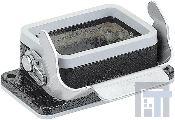 09370060301 Сверхмощные разъемы питания BULKHEAD MOUNTING HAN 6B 1 LVR LCKING