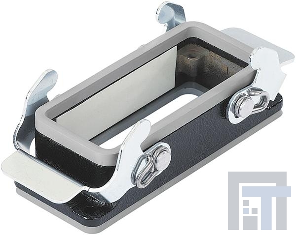 09370160301 Сверхмощные разъемы питания BULKHEAD MOUNTING HAN 16B 2 LVR LCKING