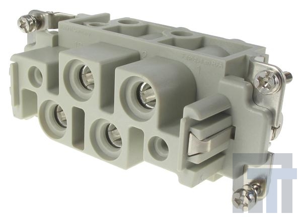 09380062701 Сверхмощные разъемы питания HAN K 4+2P F SCREW SCREW TERMINATION
