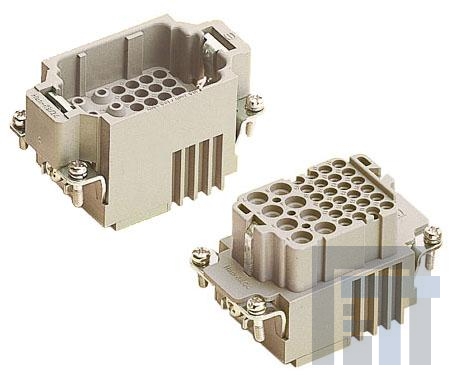 09380323101 Сверхмощные разъемы питания FEMALE INSERT HAN 10B CRIMP TERM