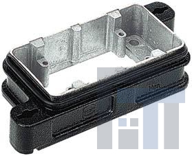 09400100301 Сверхмощные разъемы питания BULKHEAD MOUNTING HAN 10B TOGGLE LCK