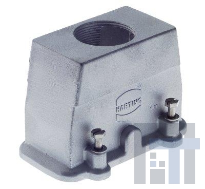 09620400440 Сверхмощные разъемы питания METAL HOOD HAN 16B SCW LCKING