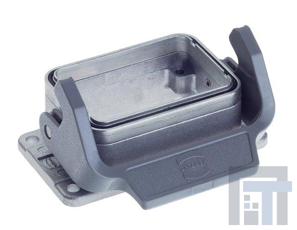 09628060301 Сверхмощные разъемы питания BULKHEAD MOUNTING HAN 6B 1 LVR LCKING