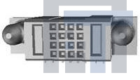 1-6450360-3 Электропитание платы MBXL R/A RCPT 2P+48S+2P