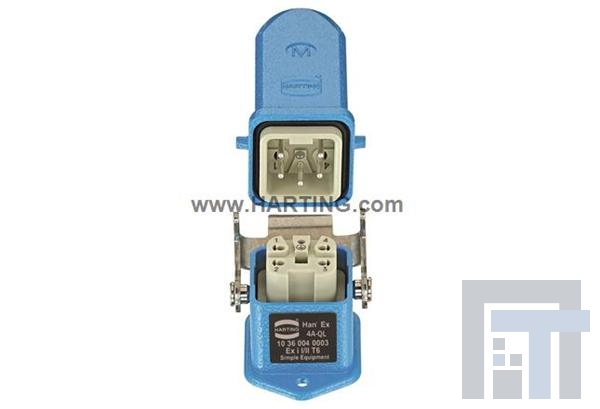 10360080006 Сверхмощные разъемы питания HAN EX 8D SET