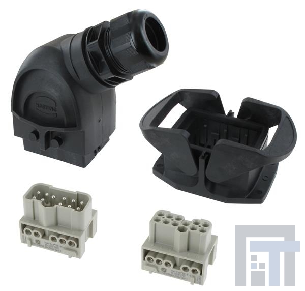 10410000001 Сверхмощные разъемы питания HAN-ECO MONOBLOCK KIT 1 (06B GS)