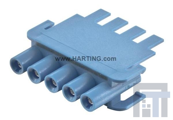 11051052815 Сверхмощные разъемы питания Female insert 20A blue